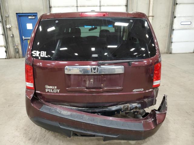 Photo 6 from auction – 2012 HONDA PILOT EXL with VIN 5FNYF4H55CB029363