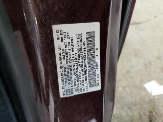 Photo 14 from auction – 2014 HONDA ODYSSEY EX with VIN 5FNRL5H65EB032813