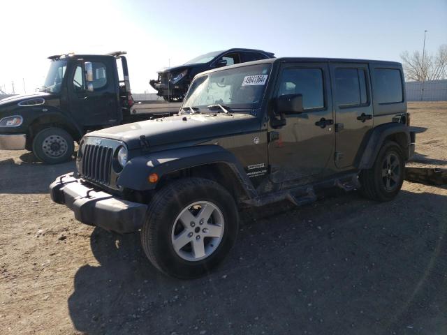 JEEP WRANGLER U 2016 with VIN 1C4BJWDG0GL147265 - Photo from auction