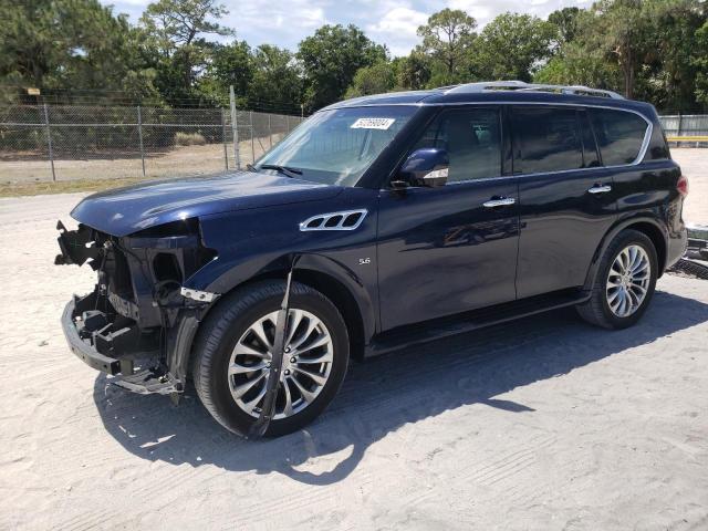 INFINITI QX80 BASE 2017 with VIN JN8AZ2NF7H9645646 - Photo from auction