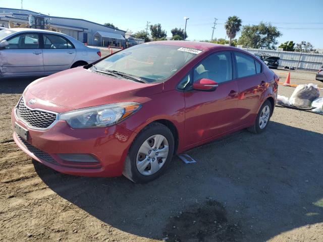 KIA FORTE LX 2015 with VIN KNAFX4A65F5430339 - Photo from auction