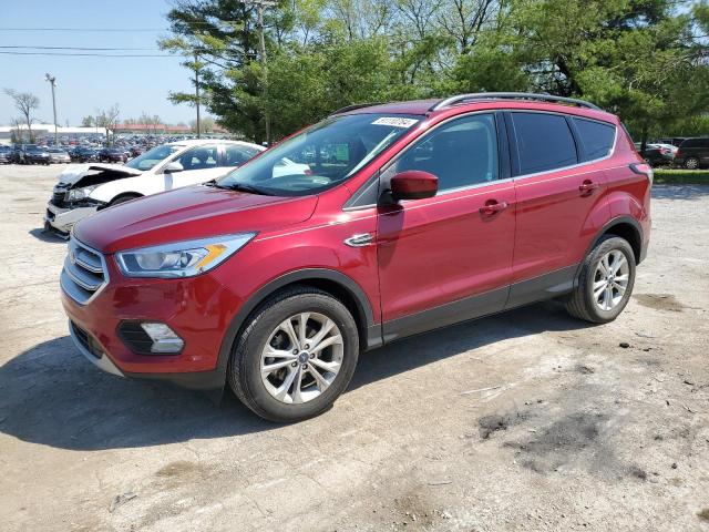 FORD ESCAPE SEL 2018 with VIN 1FMCU0HD9JUD17872 - Photo from auction