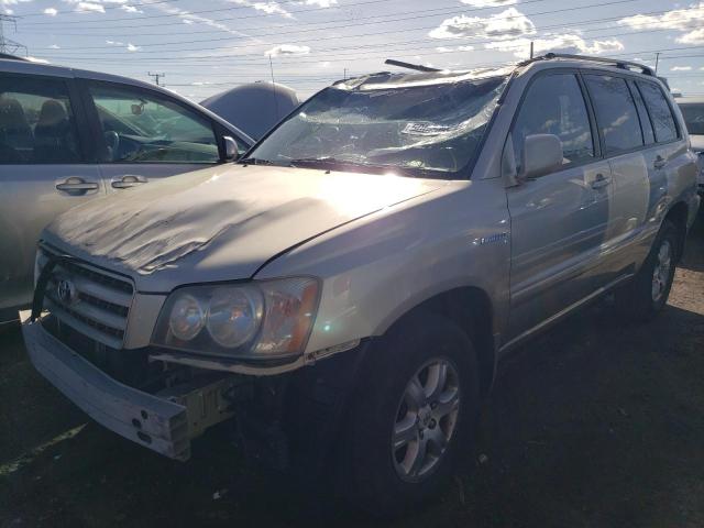 TOYOTA HIGHLANDER 2002 with VIN JTEHF21A720089617 - Photo from auction