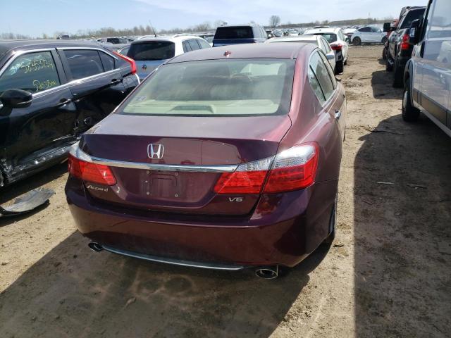 Photo 6 from auction – 2014 HONDA ACCORD EXL with VIN 1HGCR3F89EA016041