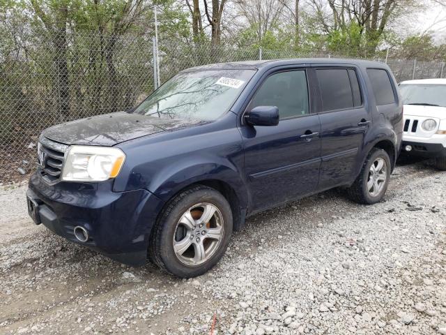 HONDA PILOT EXL 2012 with VIN 5FNYF4H69CB058776 - Photo from auction