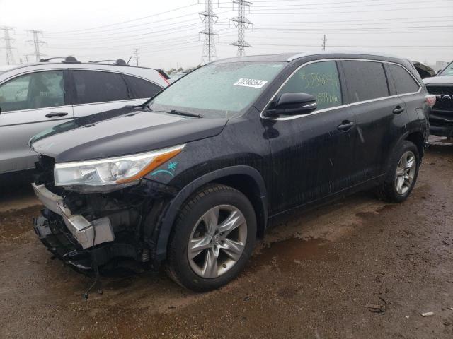 TOYOTA HIGHLANDER 2014 with VIN 5TDDKRFH9ES012620 - Photo from auction