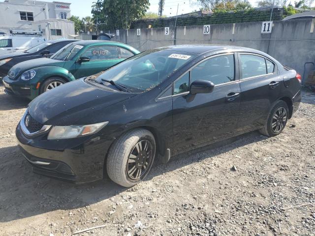 HONDA CIVIC LX 2014 with VIN 19XFB2F56EE050516 - Photo from auction
