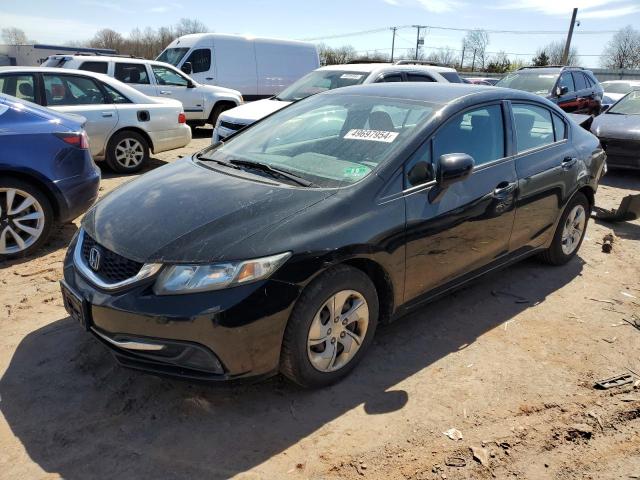 HONDA CIVIC LX 2015 with VIN 19XFB2F59FE246564 - Photo from auction