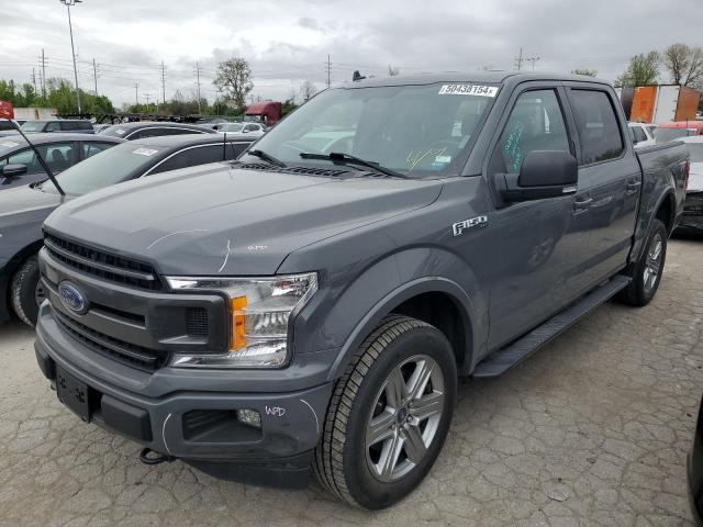 FORD F150 SUPER 2018 with VIN 1FTEW1EG0JFD60688 - Photo from auction