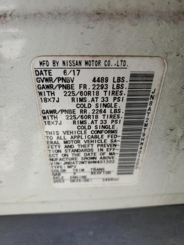 Photo 14 from auction – 2017 NISSAN ROGUE S with VIN JN8AT2MT9HW401202