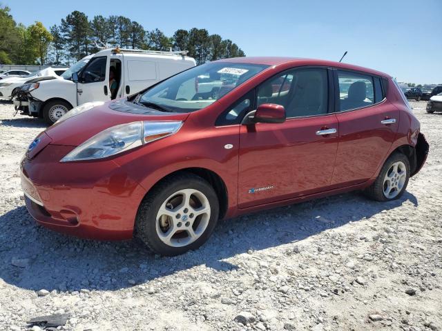 NISSAN LEAF SV 2012 with VIN JN1AZ0CP3CT016718 - Photo from auction