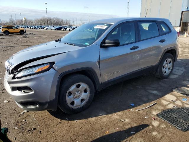 JEEP CHEROKEE S 2016 with VIN 1C4PJMAS3GW263349 - Photo from auction