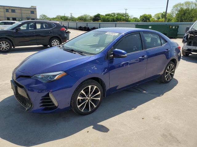 TOYOTA COROLLA L 2018 with VIN 5YFBURHE8JP739724 - Photo from auction