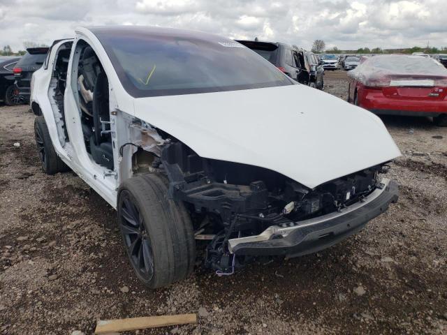 Photo 4 from auction – 2022 TESLA MODEL X with VIN 7SAXCBE69NF331315