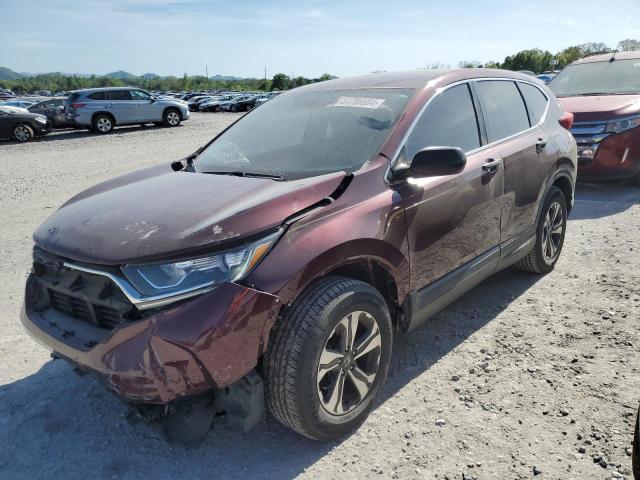 HONDA CR-V LX 2017 with VIN 7FARW5H33HE009911 - Photo from auction