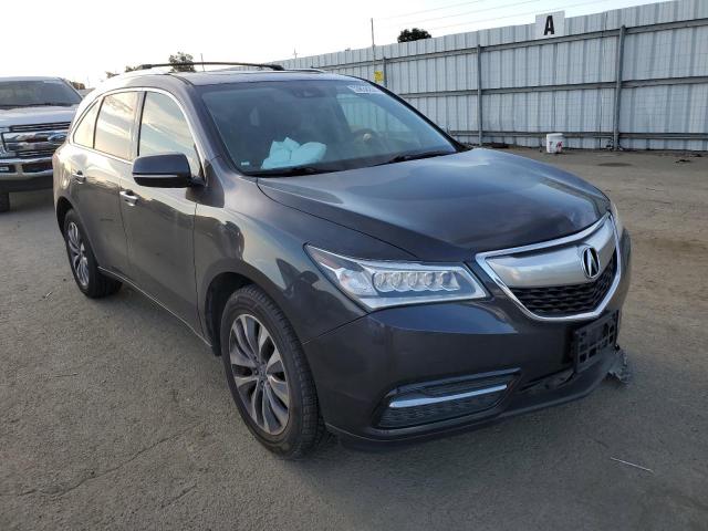 Photo 4 from auction – 2016 ACURA MDX TECHNO with VIN 5FRYD3H46GB018464
