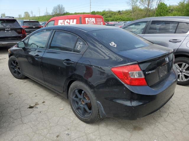 Photo 2 from auction – 2012 HONDA CIVIC LX with VIN 19XFB2F54CE069904