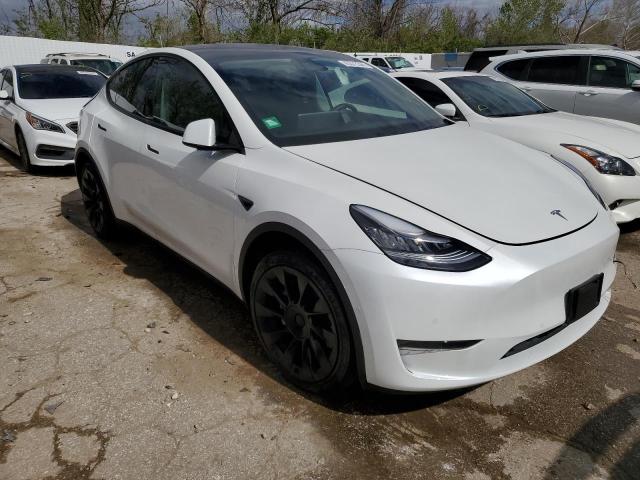 Photo 4 from auction – 2021 TESLA MODEL Y with VIN 5YJYGDEE2MF060606