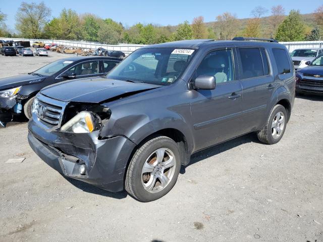 HONDA PILOT EXL 2012 with VIN 5FNYF4H54CB007791 - Photo from auction