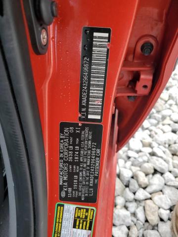 Photo 14 from auction – 2009 KIA RIO 5 SX with VIN KNADE243296496672
