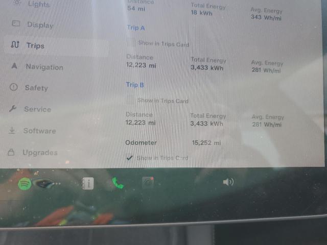 Photo 9 from auction – 2023 TESLA MODEL 3 with VIN 5YJ3E1EA2PF554125
