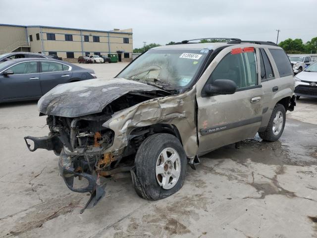 CHEVROLET TRAILBLAZE 2003 with VIN 1GNDS13S132229706 - Photo from auction