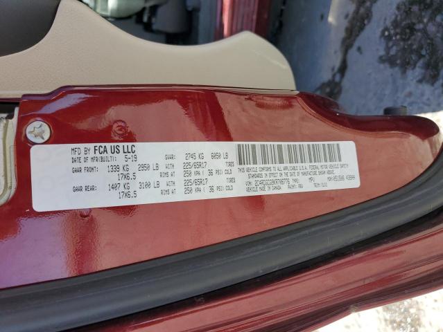 Photo 14 from auction – 2019 DODGE GRAND CARA with VIN 2C4RDGCG9KR706776