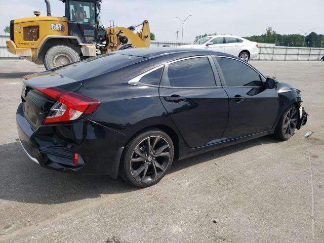 Photo 3 from auction – 2021 HONDA CIVIC LX with VIN 19XFC2F62ME001592