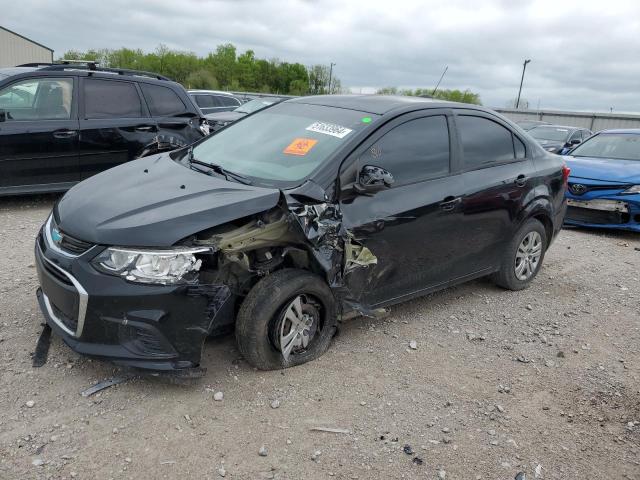 CHEVROLET SONIC LS 2017 with VIN 1G1JB5SH2H4151238 - Photo from auction