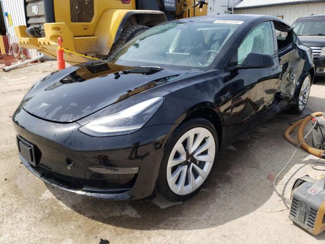 TESLA MODEL 3 2022 with VIN 5YJ3E1EB5NF119363 - Photo from auction
