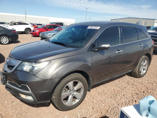 ACURA MDX TECHNO 2012 مع رقم تعريف المركبة 2HNYD2H30CH518539 - صورة من المزاد