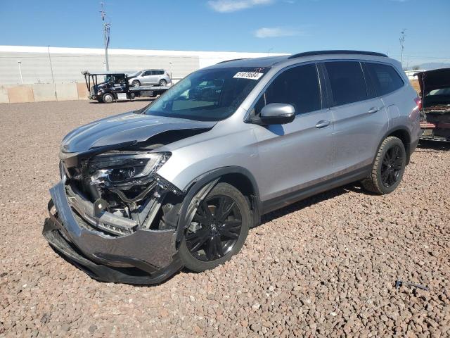 HONDA PILOT SE 2021 with VIN 5FNYF6H23MB055432 - Photo from auction