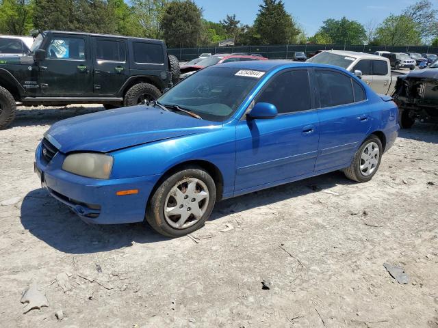 HYUNDAI ELANTRA GL 2004 with VIN KMHDN46D64U862993 - Photo from auction