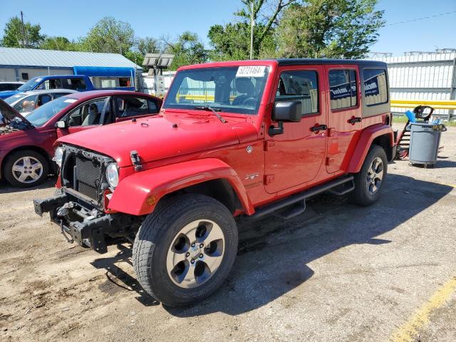 JEEP WRANGLER U 2017 with VIN 1C4BJWEG8HL618661 - Photo from auction
