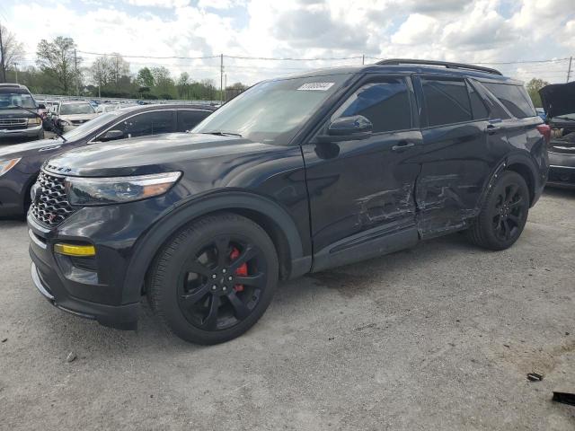 FORD EXPLORER S 2023 with VIN 1FM5K8GC0PGB64862 - Photo from auction