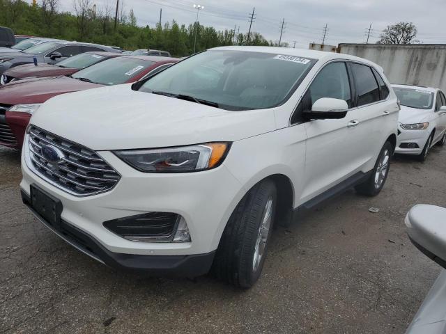 FORD EDGE TITAN 2022 with VIN 2FMPK4K91NBA00487 - Photo from auction