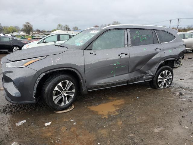 TOYOTA HIGHLANDER 2021 with VIN 5TDGZRBH8MS550075 - Photo from auction