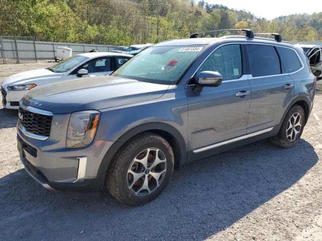 KIA TELLURIDE 2022 with VIN 5XYP3DHC5NG229366 - Photo from auction