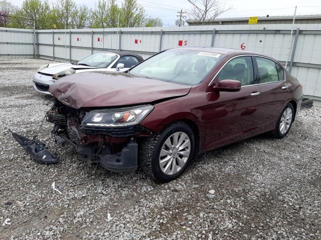 HONDA ACCORD EXL 2013 with VIN 1HGCR3F80DA039481 - Photo from auction