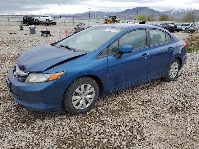 HONDA CIVIC LX 2012 with VIN 2HGFB2F57CH511032 - Photo from auction