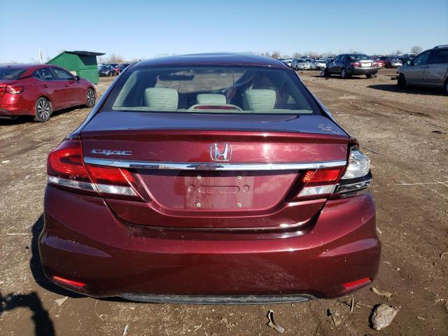 Photo 6 from auction – 2014 HONDA CIVIC LX with VIN 19XFB2F53EE050828