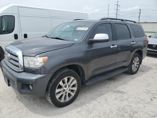 TOYOTA SEQUOIA LI 2013 with VIN 5TDJW5G18DS087728 - Photo from auction