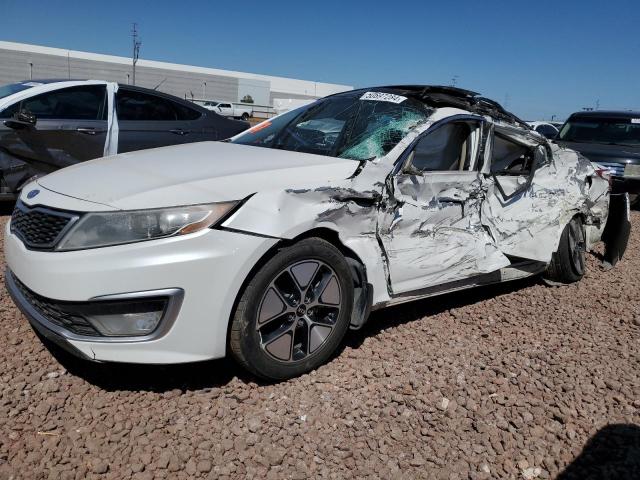 KIA OPTIMA HYB 2011 with VIN KNAGM4AD5B5001076 - Photo from auction
