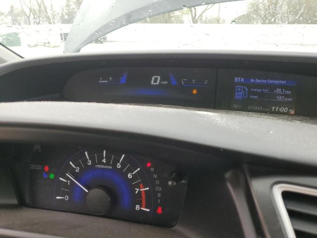 Photo 9 from auction – 2013 HONDA CIVIC EXL with VIN 19XFB2F9XDE031453