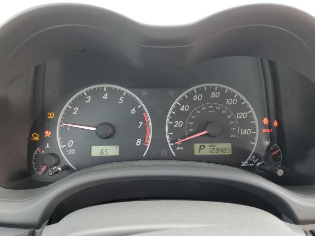 Photo 9 from auction – 2009 TOYOTA COROLLA BA with VIN JTDBL40E899086010