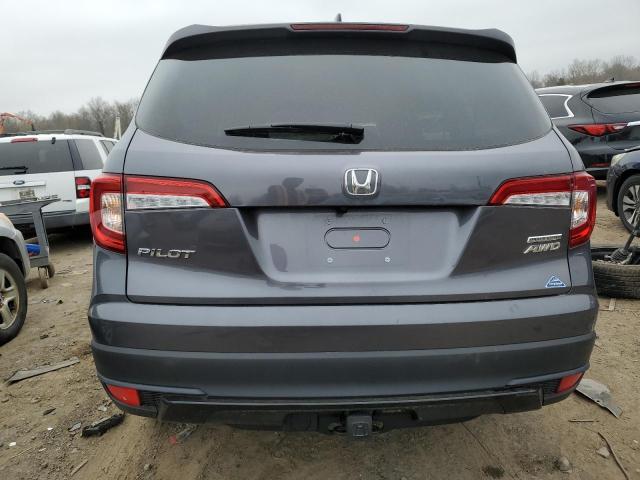 Photo 6 from auction – 2022 HONDA PILOT SE with VIN 5FNYF6H21NB081027