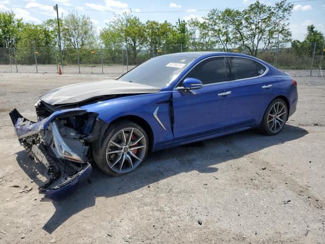 GENESIS G70 PRESTI 2019 with VIN KMTG34LE5KU028006 - Photo from auction