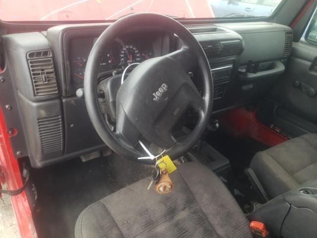 Photo 8 from auction – 2005 JEEP WRANGLER / with VIN 1J4FA49S45P314455