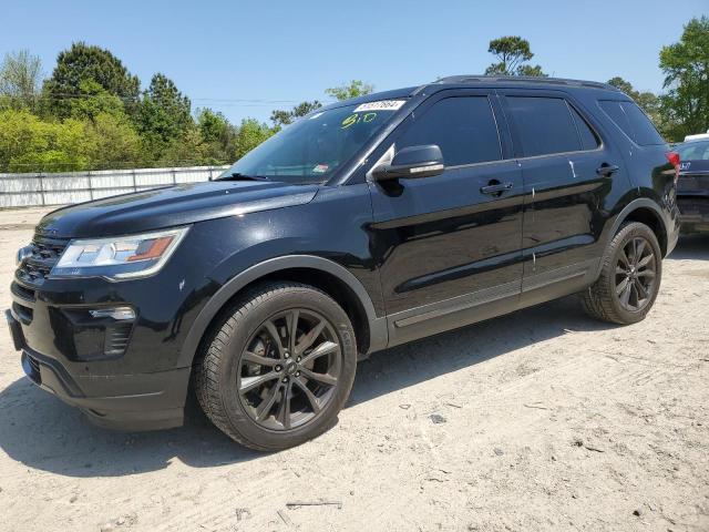 FORD EXPLORER X 2018 with VIN 1FM5K8D89JGB15926 - Photo from auction