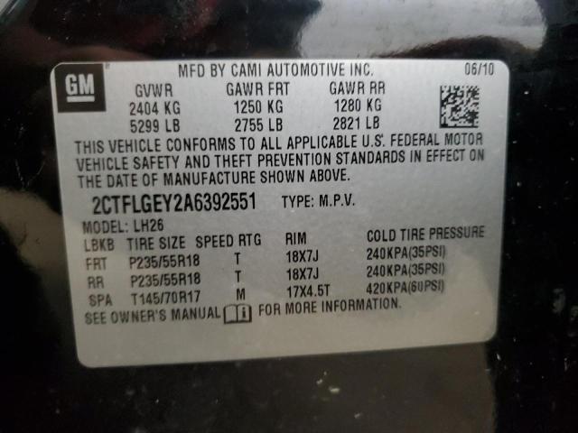 Foto 14 de la subasta – 2010 GMC TERRAIN SL con VIN 2CTFLGEY2A6392551